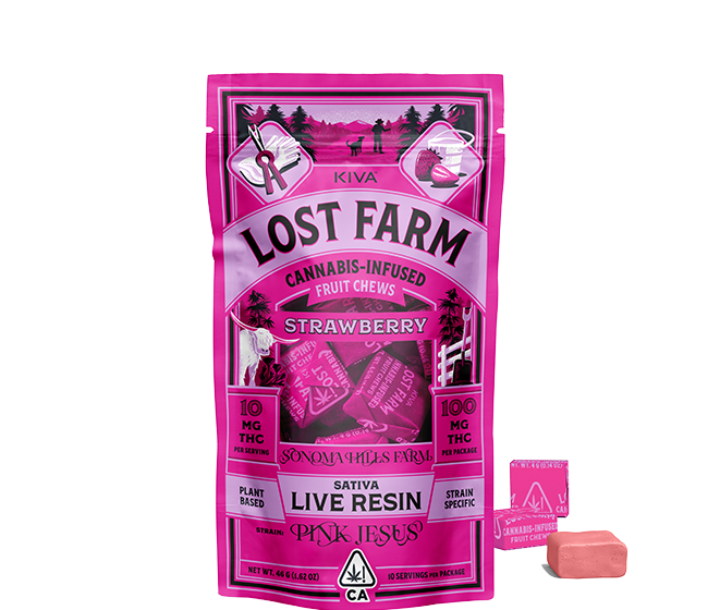 Kiva Lost Farm Live Resin Chews